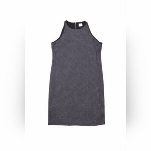 Nwt D. Barlin Black Stretch V-Neck Dress 20W Elegant Cocktail & Event